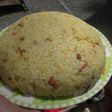 キャンプならでは!の、ドーム★炒飯