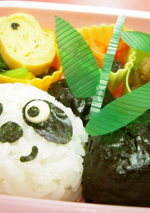 キャラ弁☆ひよこちゃんとパンダのお弁当☆-レシピのメイン写真