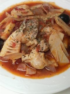 たけのこと鶏肉のトマト煮込み-レシピのメイン写真