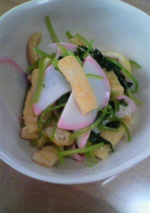 みつばとおあげの和え物☆-レシピのメイン写真