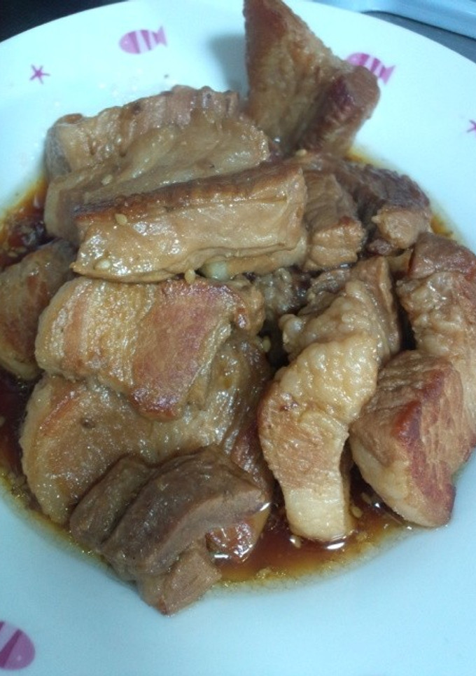 ★簡単！！焼肉のタレで　焼き豚風　煮豚★-レシピのメイン写真