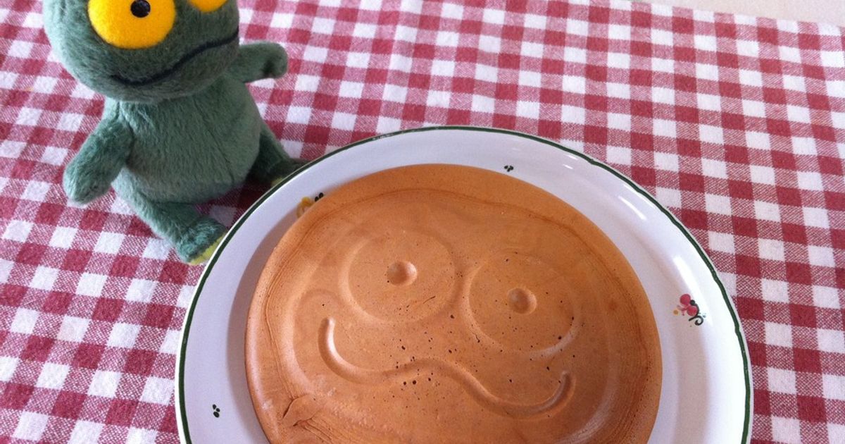 ケロちゃんのパンケーキ by pmg 【クックパッド】 簡単おいしい