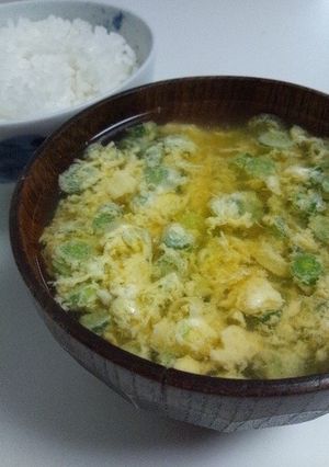 みょうが竹の味噌汁-レシピのメイン写真