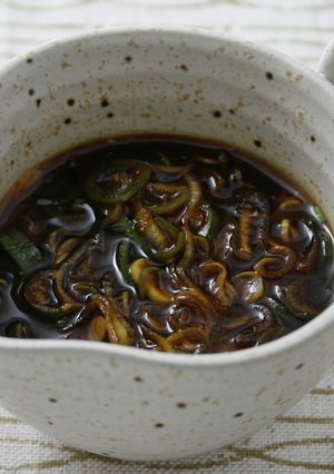 ビミサンで和風カレーだれ-レシピのメイン写真