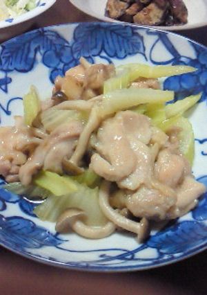 ☆鶏とセロリの炒めたん☆-レシピのメイン写真