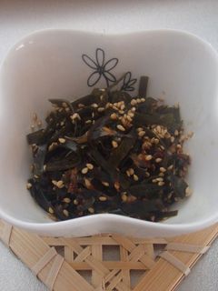 節約レシピ☆だしをとった昆布で佃煮-レシピのメイン写真