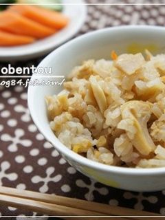 旬!ダブルで美味しいタケノコご飯-レシピのメイン写真