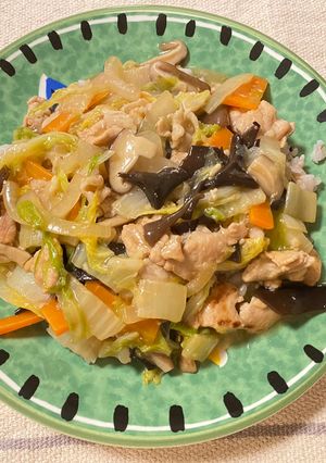 具だくさんの五目あんかけご飯-レシピのメイン写真
