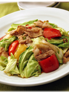 ビミサンだけで簡単!中華風野菜炒め-レシピのメイン写真