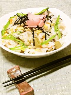 春☆具だくさん山菜ちらし寿司♪-レシピのメイン写真
