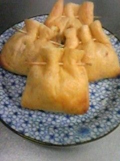 詰めて焼くだけ!簡単♪納豆巾着-レシピのメイン写真