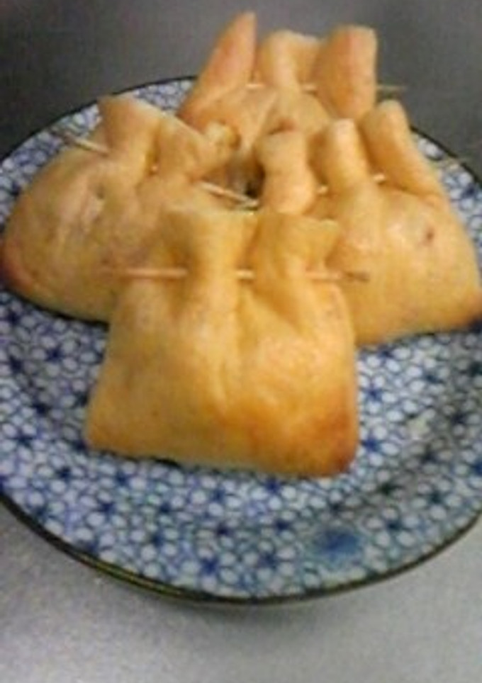 詰めて焼くだけ！簡単♪納豆巾着-レシピのメイン写真
