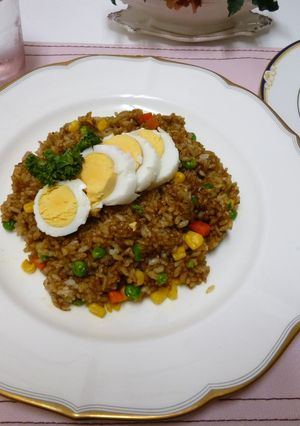 ドライカレー-レシピのメイン写真