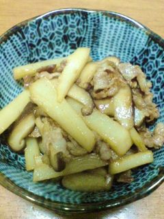 たけのこと豚肉の中華炒め-レシピのメイン写真