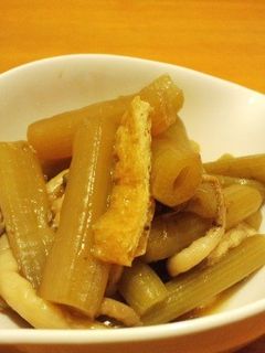 ふきの煮付け-レシピのメイン写真