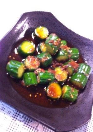 さっぱりきゅうりの漬物☆梅風味-レシピのメイン写真