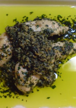 鶏ささみ肉のバジル炒め-レシピのメイン写真