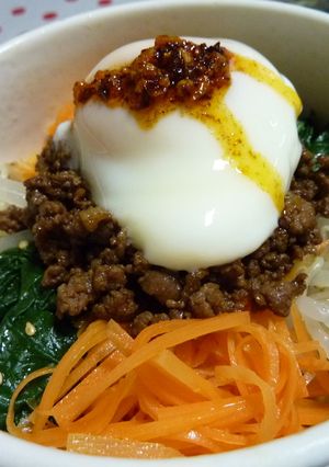 焼かずのビビンバ☆韓国風混ぜご飯-レシピのメイン写真