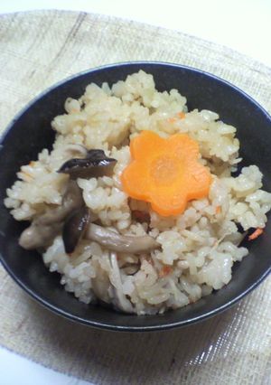 きのこご飯-レシピのメイン写真