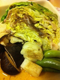 キャベツと豚肉の蒸料理-レシピのメイン写真