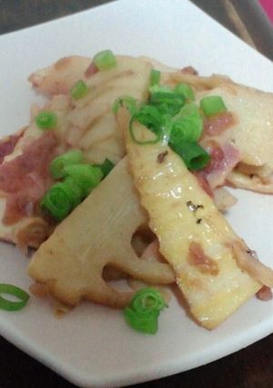 梅でさっぱり!!タケノコ炒め-レシピのメイン写真