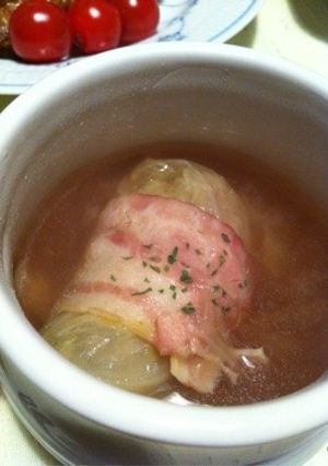 いい味スープのロールキャベツ-レシピのメイン写真