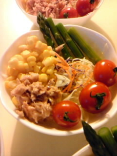 簡単生野菜サラダ-レシピのメイン写真