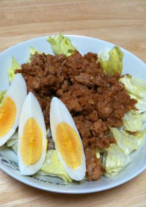 *簡単*ピリ辛☆肉味噌丼*-レシピのメイン写真