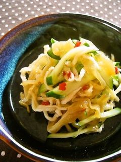 きゅうりと切干大根のさっぱり中華サラダ-レシピのメイン写真