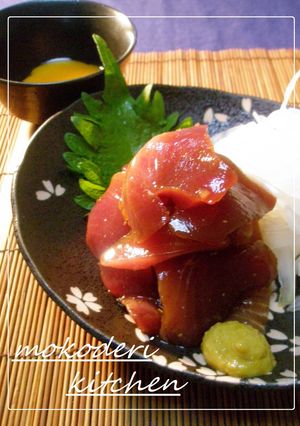 鰹のづけ～練り辛子で～-レシピのメイン写真