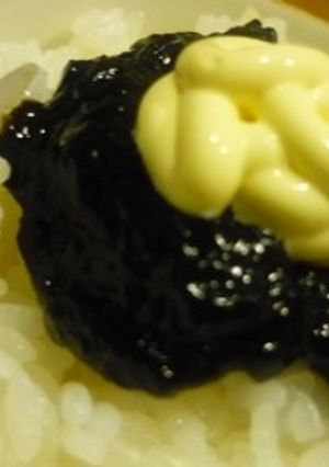 やみつき☆海苔の佃煮+マヨ☆ご飯-レシピのメイン写真