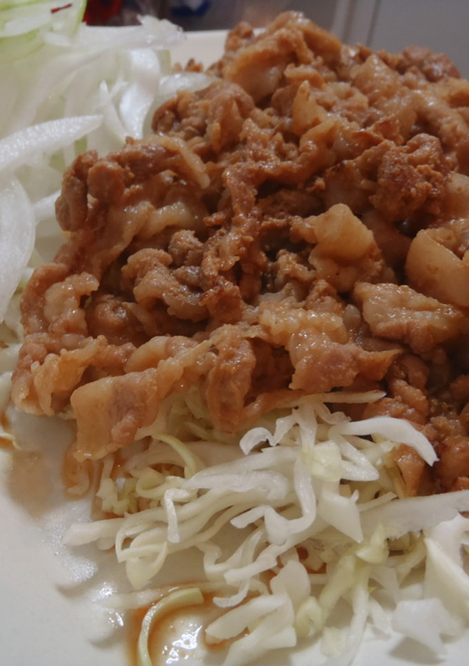我が家の『しょうが焼き』-レシピのメイン写真