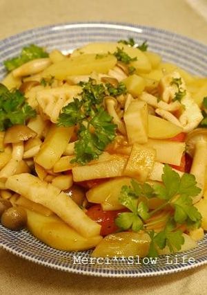 筍と新じゃがの炒め物-レシピのメイン写真