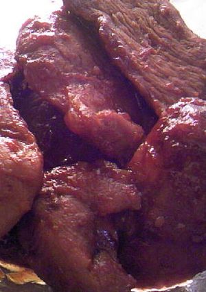豚もも肉の焼肉のタレコチュジャン煮-レシピのメイン写真