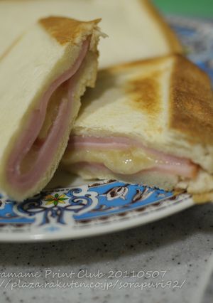 食パンでブリトー風ハムチーズ-レシピのメイン写真