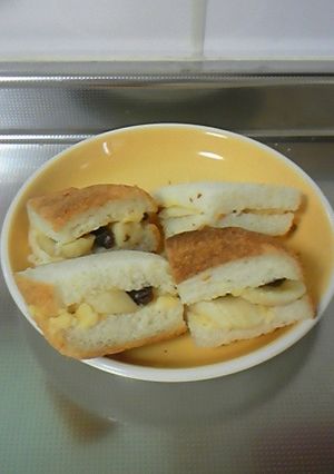 食パンで　“アイスデザートサンド”-レシピのメイン写真