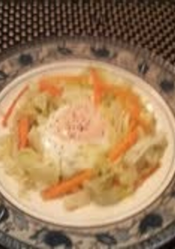 簡単☆目玉焼き　with野菜-レシピのメイン写真