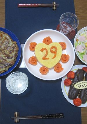 寿司ケーキ-レシピのメイン写真