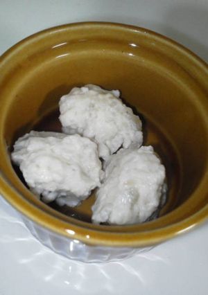 離乳食後期＊フワフワ鶏団子＊-レシピのメイン写真