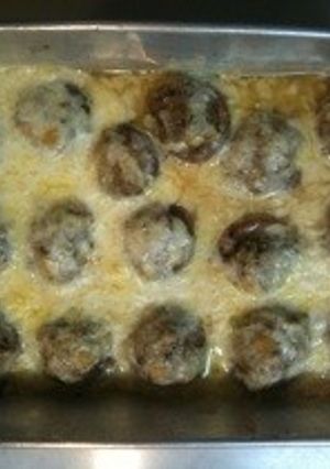 焼きチーズの椎茸肉詰め-レシピのメイン写真