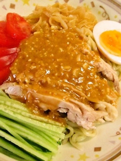 棒々鶏涼麺(バンバンジーリャンメン)-レシピのメイン写真