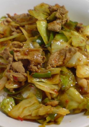 「回鍋肉丼」を作ってみた！-レシピのメイン写真