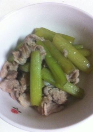 ふきと豚肉の旨煮-レシピのメイン写真