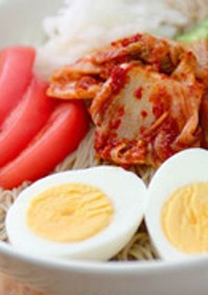 韓国冷麺-レシピのメイン写真