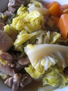 キャベツと鶏肉の和風コンソメ煮-レシピのメイン写真