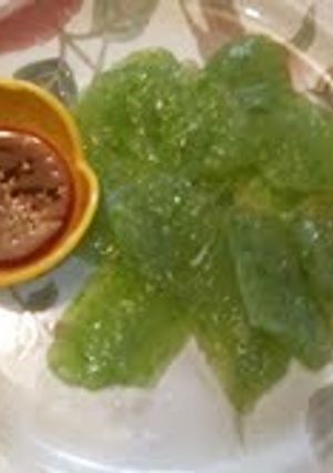 刺身こんにゃくのタレ（唐辛子酢味噌）-レシピのメイン写真