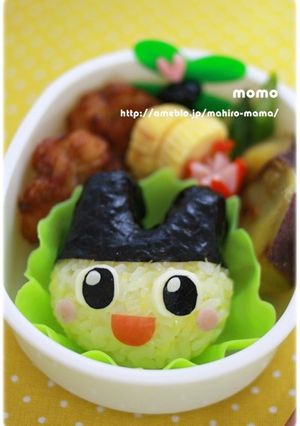 たまごっちキャラ弁☆まめっちのおにぎり♪-レシピのメイン写真