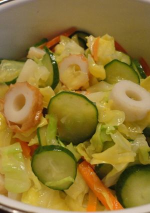 思い出の給食インディアンサラダ-レシピのメイン写真