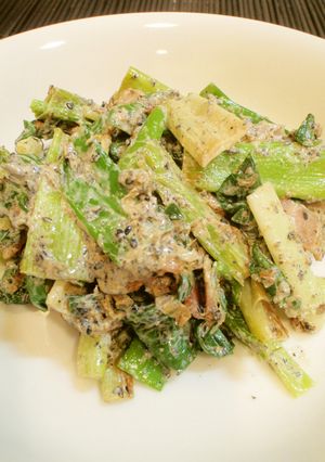 長ねぎをたっぷり食べるサラダ-レシピのメイン写真
