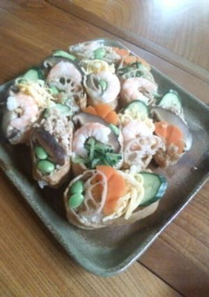 華やかいなり-レシピのメイン写真